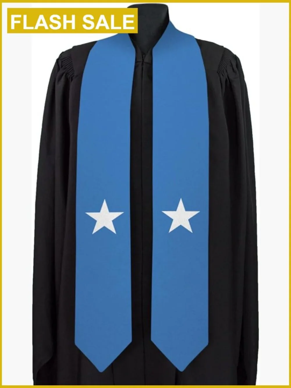 Unisex National Flag Graduation Sash Stole for Commencement Ceremony